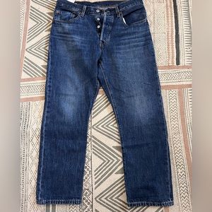 Levi’s 501 Dark Wash Midrise Jeans in Womens 30x26